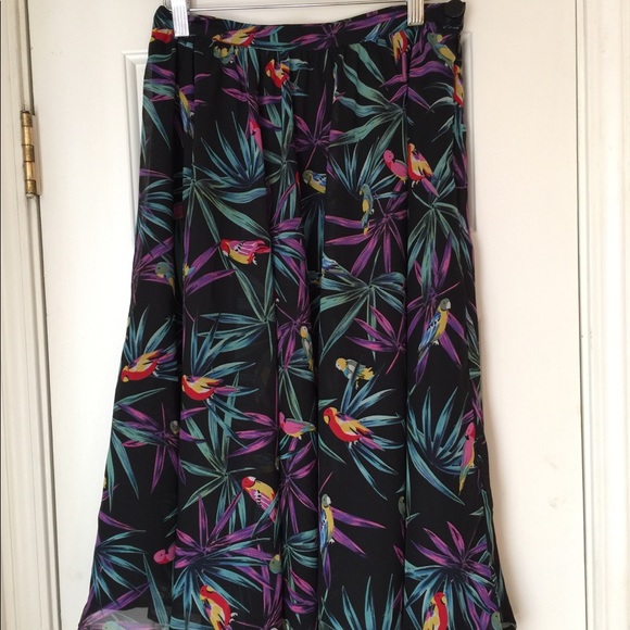 Bettie Page Fly Away Retro Swing Skirt - Picture 2 of 7